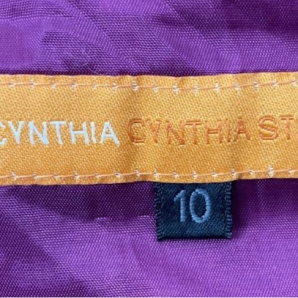 Cynthia Steffe Embroidered Strapless Dress with Floral Patterns - Picture 6 of 6